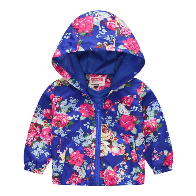 Hooded Windbreaker Coat