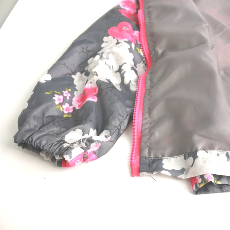 Hooded Windbreaker Coat