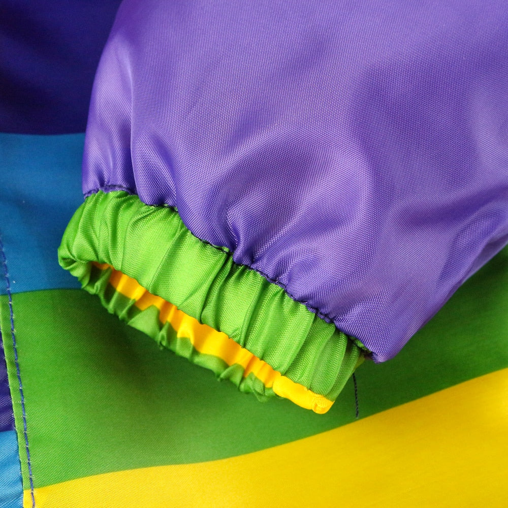 Hooded Windbreaker Coat