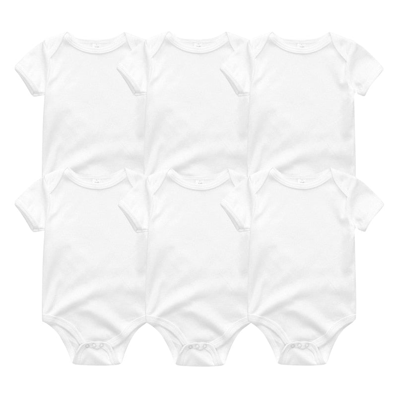 Every day Set Rompers Cotton 0-12M 6PCS