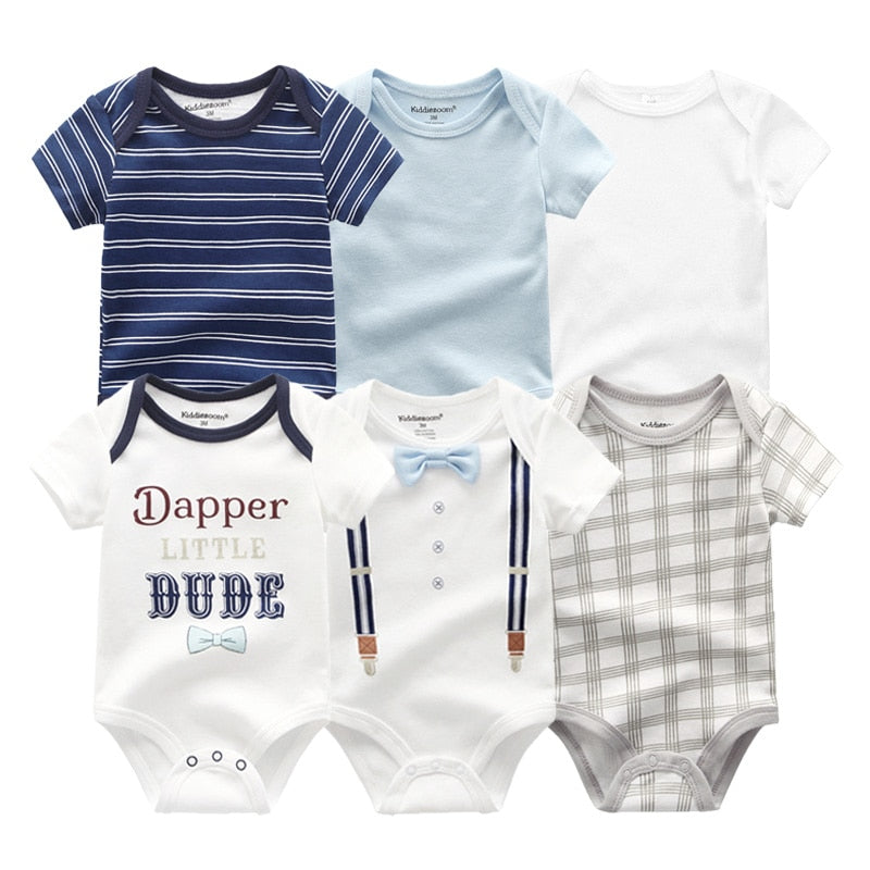 Every day Set Rompers Cotton 0-12M 6PCS