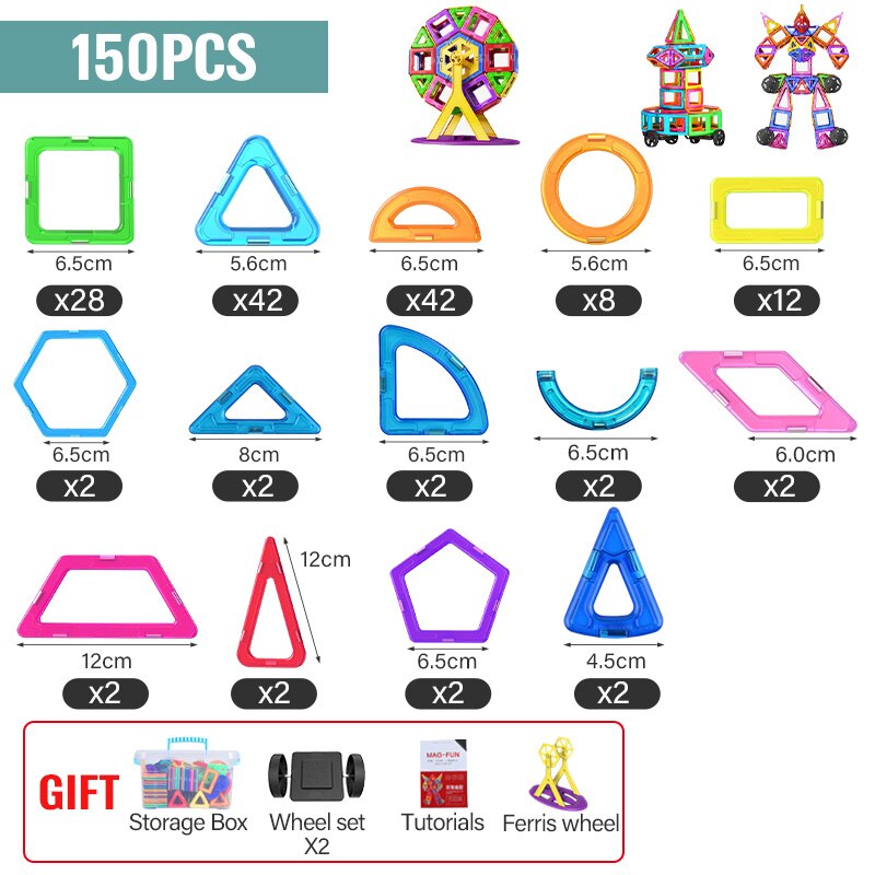 Big Size Magnetic Building Blocks