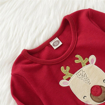 Baby Girl Xmas DeerClothes