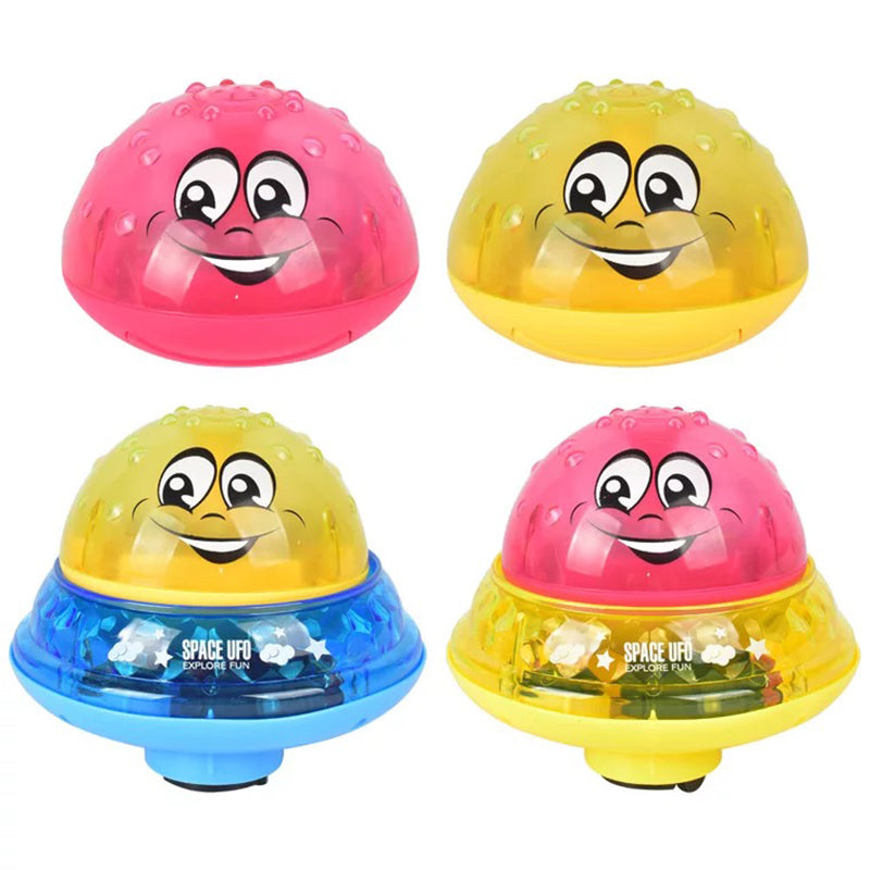 Sprinkler Bath Toys Ball with Light Music