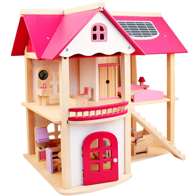 Wooden Doll house Furniture Miniature