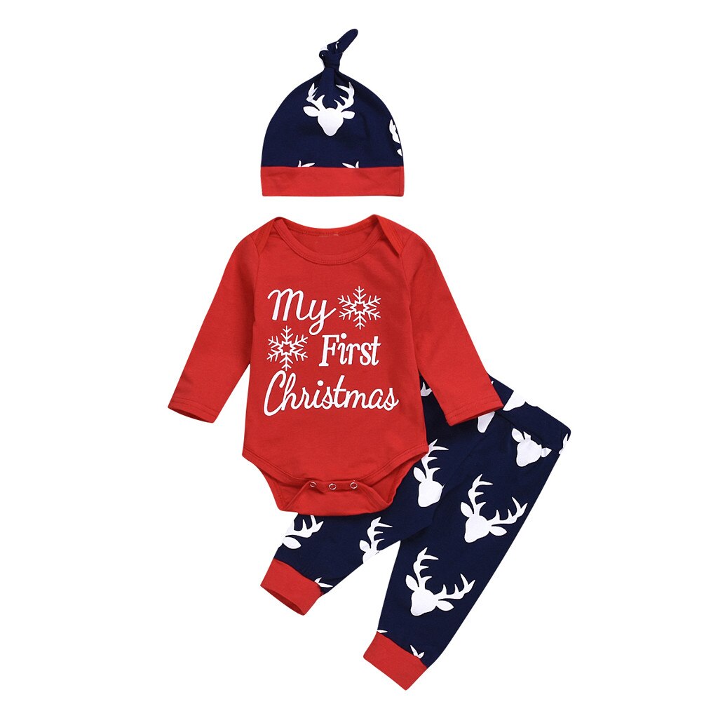 My first Christmas romper set