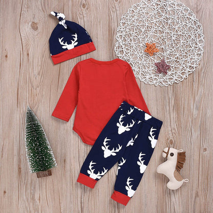 My first Christmas romper set