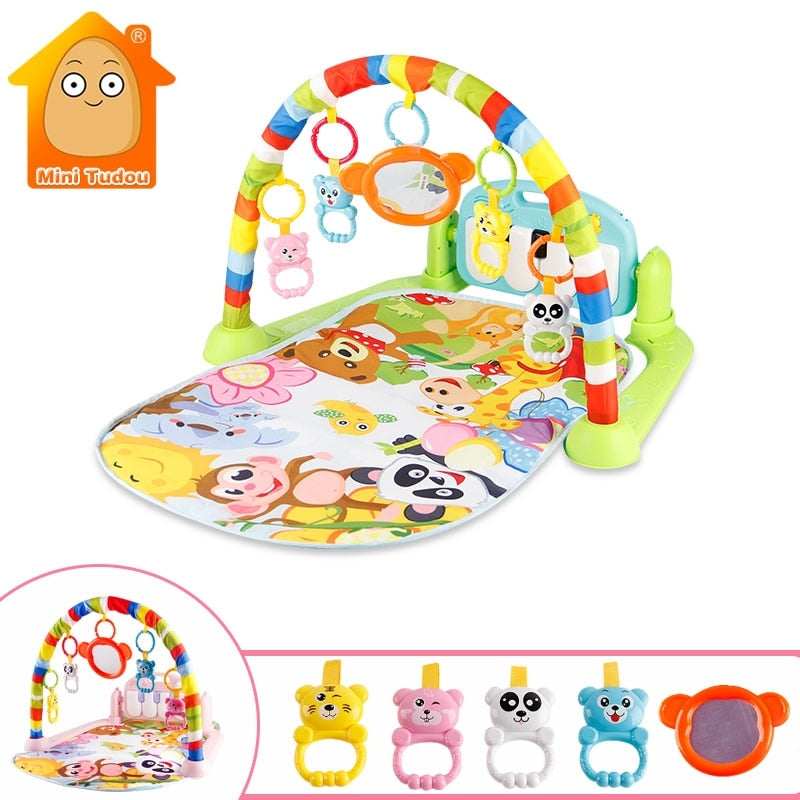 Baby Gym Tapis Puzzles Mat - Educational Rack Toys