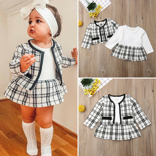 Fashion Coat Tutu Dress Outfit